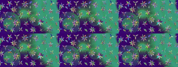 Doodle çiçekler ve dalları, otlar ve çiçekler. Elle çizilmiş. Raster resim. Güzel kumaş deseni.