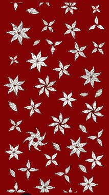 El çizimi Raster çizimi. Parlak elementlerin. Çizim çiçek deseni duvar kağıdı, web sitesi arkaplanı, paket kağıdı, davetiye, broşür, pankart veya web sitesi için kullanılabilir.