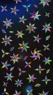 Modern gelişim, gri ve mavi raster arka plan duvar kağıdı çizimi, klasik çizgili desenli desenli çiçekler, çiçekli süsler. Çiçekli el çizimi çizimi deseni.