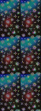 Doodle çiçekler ve dalları, otlar ve çiçekler. Elle çizilmiş. Raster resim. Güzel kumaş deseni.