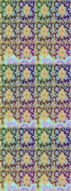 Damask arka planı tekrarlıyor. Barok tarzında altın çiçek süsü. Tarafsız renklerde altın element. Antika altın tekrarlanabilir duvar kağıdı.