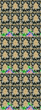 Noel, kar tanesi, yeni yıl 2019. Siyah renklerde altın elementli eskiz kalıbı.