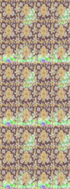 Klasik Raster Golden eskiz kalıbı. Klasik klasik klasik arka plan. Kahverengi renkli ve altın elementli eskiz deseni. Geleneksel oryantasyon süsü.