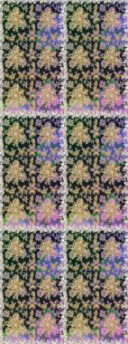 Doğu tarzı arabesk. Kusursuz altın desenli bukleler. Raster altın desen. Altın elementli gri renkler. Raster illüstrasyonu.