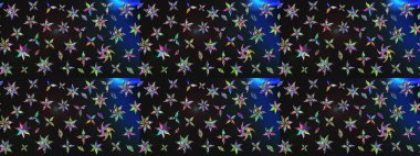 Üzerinde gri ve mavi renkte çiçekler olan çiçek deseni çiz. Suluboya tarzında gri ve mavi renkte çiçekler.