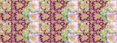 Skeç raster arka planı. Tarafsız renklerde altın elementler. Duvar kâğıdı barok, İspanyol kumaşı. Şık bir grafik desen. Çiçek deseni.