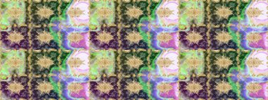 Raster eskiz deseni altın antika ortaçağ dekoratifi yapraklar ve altın desenli süslemeler ile tarafsız renklerde. Kraliyet lüksü, altın barok kumaş rengi..