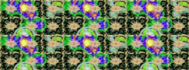 Raster oryantal süs. Altın elementlerle yeşil renklerde altın desen. Geleneksel klasik altın desen. Barok tarzında eskiz doğulu süsü..