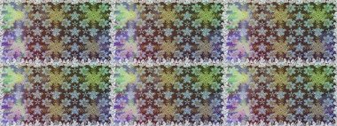 Klasik raster şablonu. Tekrarlayan elementlerle kusursuz soyut arkaplan. Tarafsız ve altın desenli.