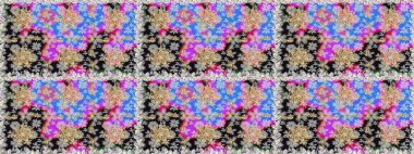 Gri renklerde, altın elementlerle kusursuz desen. Kusursuz klasik raster altın desenli. Geleneksel oryantasyon süsü. Raster illüstrasyonu. Klasik vintage arkaplan.