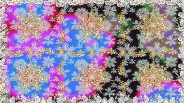 Gri renkli ve altın elementli klasik, pürüzsüz desen. Noel 2019, kar tanesi, yeni yıl.