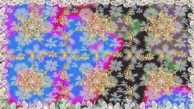 Noel altın kar tanesi kusursuz desen. Gri renkli altın kar taneleri. Sembol bayramı, yeni yıl kutlamaları, altın desenler. Kış kar dokusu duvar kağıdı.