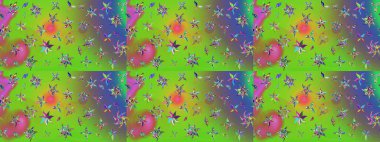 Çiçekler suluboya eskiz deseni. Raster Stili kumaş deseni.