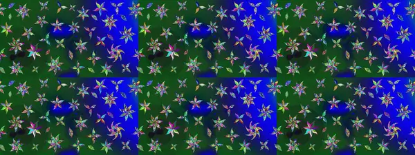 Flower eskiz arka planı. Çiçek deseni. Raster illüstrasyonu. Şatafatlı bahar bahçesi dokusu.