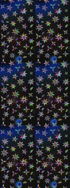 Renkli Bahar Teması eskiz kalıbı. Güzel çiçek deseni. Gri ve mavi renkte çiçekler. Düz Çiçek Elementleri Tasarımı.