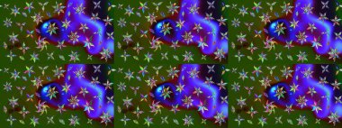 Etnik Mandala süsü. Raster Henna dövme stili. Tekstil, tebrik kartı, boyama kitabı, telefon kılıfı baskısı için kullanılabilir. Hint çiçekli desenli şal desenli..