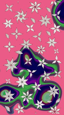 Kızılderili desenli desenli desenli şal deseni. Tekstil, tebrik kartı, boyama kitabı, telefon kılıfı baskısı için kullanılabilir. Etnik Mandala süsü. Raster Henna dövme stili.