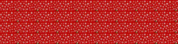 Kırmızı ve nötr renklerde çiçekler. Raster illüstrasyonunda çiçek deseni çizimi.