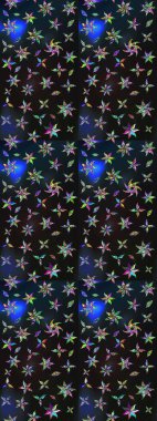 Çiçek arkaplan. Çizim raster deseni. Güzel kumaş deseni.