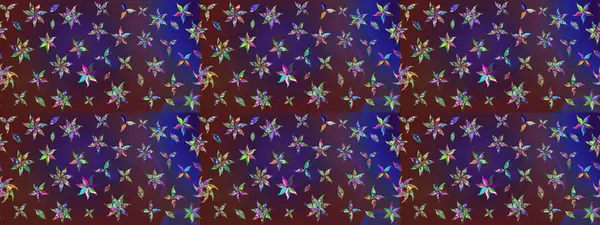 Nazik romantik baskı. Raster güzel bir çiçek deseni çizmiş. Tatil havası. Bahar mevsimi.