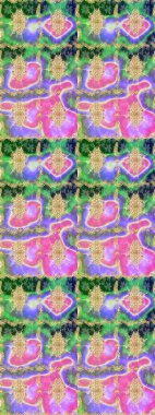 Raster oryantal süs. Altın şablonu çiz. Tarafsız renklerde altın elementlerle çizim deseni.