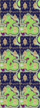 Altın desenli bukleler çiz. Doğu tarzı arabesk. Raster sanatı. Yeşil renkler ve altın elementler üzerine çizim. Parlak dantel, stilize çiçekler, şal desenli. Zarif altın deseni aç