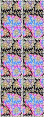 Kart, duvar kağıdı, ambalaj ve tekstil için klasik tasarım. Raster illüstrasyonu. Kusursuz desenli altın elementler. Altın şablon. Gri renkli Royal retro. Çiçeksel klasik doku.