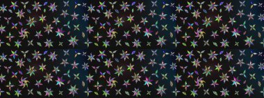 Çiçekli eskiz çizimi. Gri ve mavi renkte çiçekler. Renkli Yaz Temalı eskiz kalıbı. Düz Çiçek Elementleri Tasarımı.