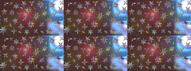 Eski usul küçük çiçekli şirin bir eskiz deseni. Moda arka planında parlak buketler. Kumaş, duvar kağıdı ve kağıt üzerine baskı yapmak için gelişen arka plan. Raster illüstrasyonu.