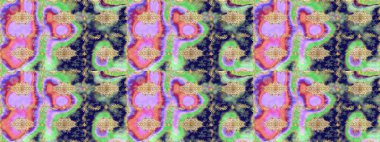 Klasik Raster altın desenini çiz. Geleneksel oryantasyon süsü. Tarafsız renklerde altın elementlerle çizim. Raster illüstrasyonu. Klasik vintage arkaplan.