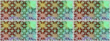 Geleneksel raster ve altın desen. Tarafsız renkler üzerinde klasik oryantal desen. Damask pürüzsüz süsü.