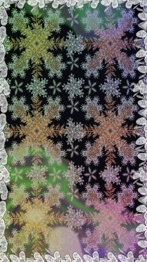 Raster illüstrasyonu. Kusursuz soyut bir arkaplan. Oriental raster klasik gri ve altın desenli.