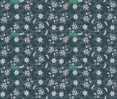 Düz Çiçek Elementleri Tasarımı. Çiçeksel fantezi tasarımı ve parlak bir arka plan çizimi. Renkli Bahar Teması çizim şablonu.