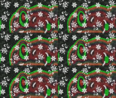 Raster illüstrasyonu. Eski usul küçük çiçekli şirin bir eskiz deseni. Kumaş, duvar kağıdı ve kağıt üzerine baskı yapmak için gelişen arka plan. Moda arka planında parlak buketler.