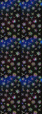 Eskiz arkaplan modeli. Suluboya, elle çizilmiş. Raster hisseleri. Çiçekler gri ve mavi üzerine.