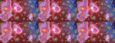 Etnik Mandala havlusu. Taslak süsleme izi. Tebrik kartı geçmişi, boyama kitabı, arkaplan ve tekstil için kullanılabilir. Sınır Kızılderili çiçekli paisley patten. Raster Henna tarzı.