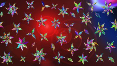 Çiçekleri, deniz kabukları, mandalaları ve suluboya efektleriyle donanma geçmişi. Eskiz modeli etnik tasarım. Yatak çarşafları, ceket, paket tasarımı, kumaş ve moda kavramları için tekstil baskısı.