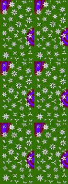 Raster illüstrasyonu. Hoş bir çiçek geçmişi var. Güzel kumaş deseni. Küçük çiçekte çizim deseni.