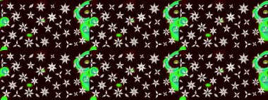 Büyük bir çiçek boyası seti. Raster şirin suluboya çiçek desenleri çiziyor. Kartlar, davetiyeler, tarih kartları ve daha fazlası için kullanılabilir.