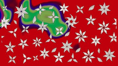 Küçük kırmızı ve nötr çiçeklerle oldukça eski bir besin torbası deseni. Tekstil, kumaş, kapaklar, duvar kağıtları, baskı, paket, koleksiyon defteri, örgü, dekupaj için çiçek arkaplanı..