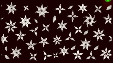 Raster illüstrasyonu. Tony 'nin kumaş kalıbını çiz. Modaya uygun kumaş deseni. Küçük çiçekte sevimli çiçek deseni var..