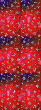 Çiçekler suluboya tarzında kırmızı ve kahverengi renklerde. Raster illüstrasyonunda çiçek deseni çizimi.