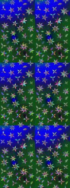 Suluboya çizim kalıbı. Dekorasyon ve tasarım için güzel bir desen. Moda baskısı. Çiçeğin suluboya çizimlerinin mükemmel deseni. Eski.