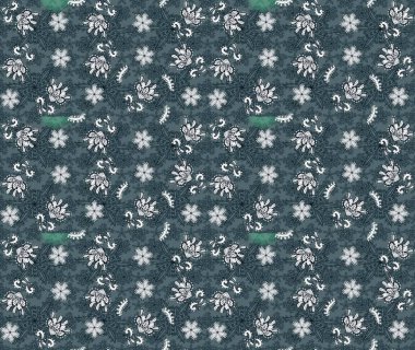 Raster illüstrasyonu. Küçük çaplı çiçeklerdeki basit şirin desenler. Tekstil veya kitap kapakları, imalat, duvar kağıtları, baskı, hediye paketi ve yapıştırma kitabı için çiçek eskiz geçmişi.