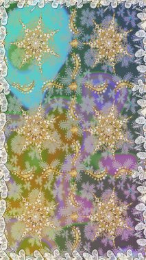 Kış kar dokusu duvar kağıdı. Tarafsız renklerde altın kar taneleri. Noel altın kar tanesi kusursuz desen. Sembol tatili, yeni yıl kutlaması, altın desenler..