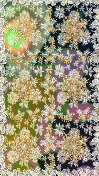 Raster altın desen. Doğulu stil, altın elementlerle altın rengi nötr renkte arabesk yapar. Kusursuz kıvırcık saçlar..