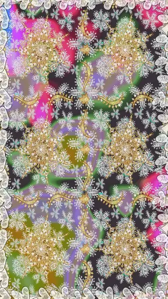 Gri renkli Raster altın deseni. Kış sembolü, Mutlu Noeller, Mutlu yıllar 2019. Altın kar tanesi kadar basit. Soyut duvar kağıdı, ambalaj dekorasyonu.