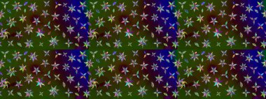 Çiçek deseni. Flower eskiz arka planı. Şatafatlı bahar bahçesi dokusu. Raster illüstrasyonu.