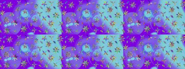 Raster şirin suluboya çiçek desenleri çiziyor. Büyük bir çiçek boyası seti. Kartlar, davetiyeler, tarih kartları ve daha fazlası için kullanılabilir.