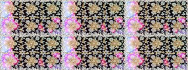 Tarafsız renklerde kusursuz desen. Doğu tarzı arabesk tarzında altın elementler. Kusursuz altın desenli bukleler. Raster altın pürüzsüz desen.